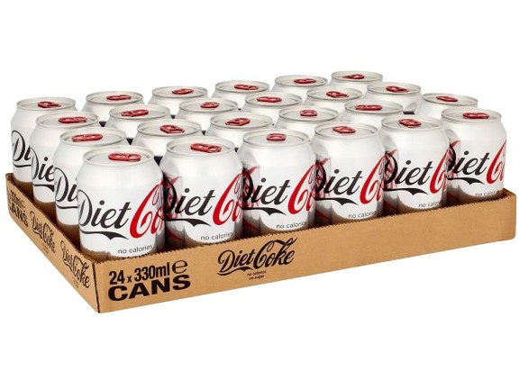 24 x Diet Coca-Cola Cans