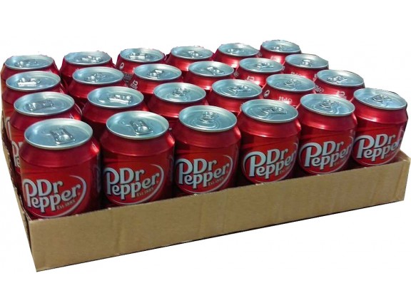 24 x Dr Pepper Cans