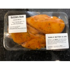 Chicken Breast x 2 - Garlic Butter - Family Pack (Approximate weight 454g)  
