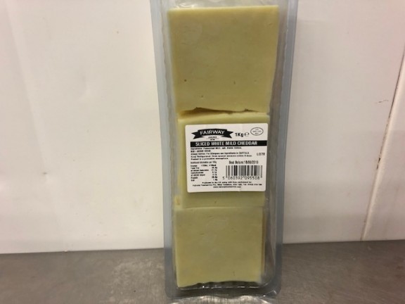 Mild Cheddar Squares - 88 slices