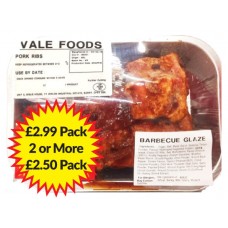 Pork Ribs – BBQ - Family Pack (Approximate weight 500g)