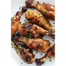 Chicken Drumsticks x 4 - Garlic Butter - Family Pack (Approximate weight 500g)