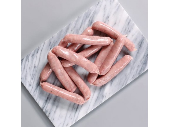 Fresh Pork Sausage (Thin) - 12 pack.