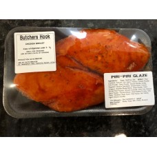 Chicken Breast x 2 - Piri Piri - Family Pack (Approximate weight 454g)